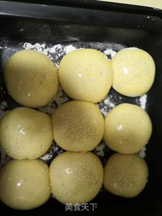 豆沙小面包的做法步骤：9
