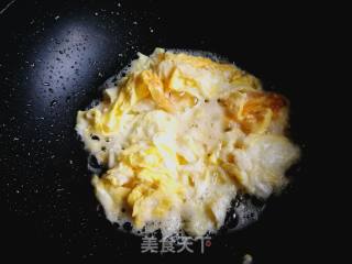 青椒炒鸡蛋的做法步骤：7