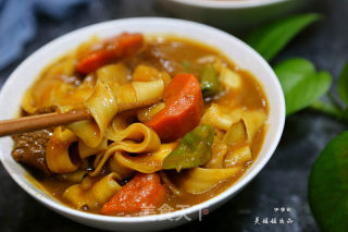 咖喱牛肉饭【和牛肉咖喱面】详细做法的做法步骤：18