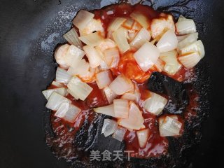 茄汁虾仁的做法步骤：10
