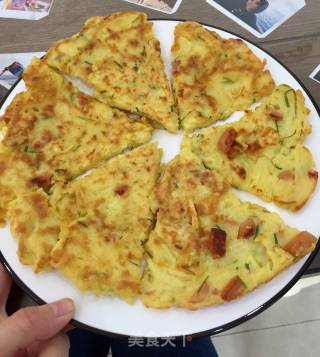 土豆丝饼的做法步骤：7
