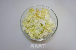 磷虾炒包菜的做法步骤：3