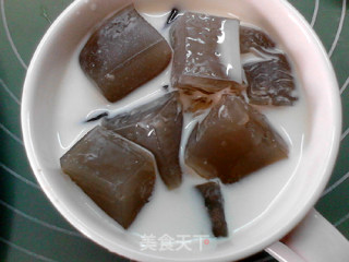 葛根冻桂花奶饮的做法步骤：9
