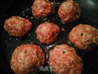 Mini川辣狮子头的做法步骤：6