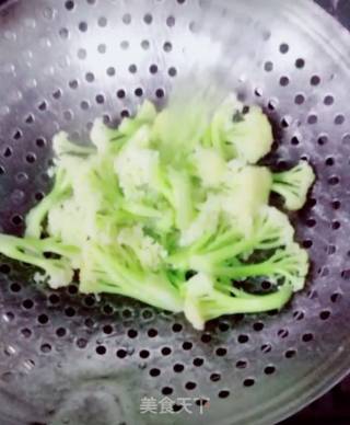 浇汁双花的做法步骤：3