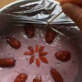 紫薯发糕的做法步骤：11