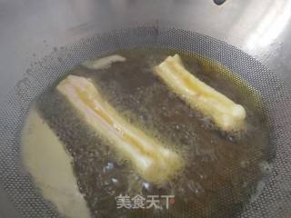 自制油条的做法步骤：5