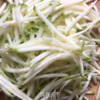 角瓜鸡蛋饼的做法步骤：1