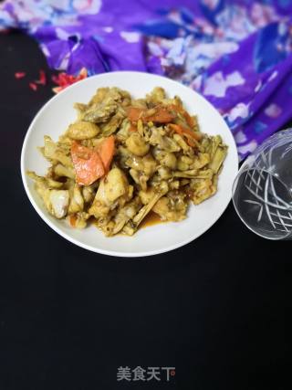 炒牛蛙的做法步骤：1