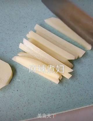 薯条的做法步骤：1