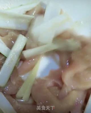 炸鸡柳的做法步骤：2