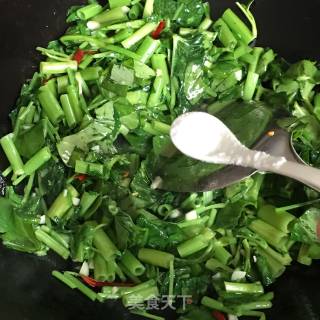 蒜泥空心菜的做法步骤：5