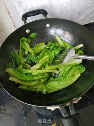 蚝油生菜的做法步骤：4