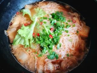 泡菜龙须面的做法步骤：6