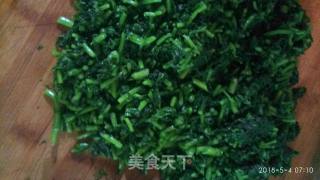 茼蒿花生碎的做法步骤：4