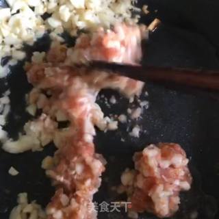 豉香肉末炒四季豆的做法步骤：9