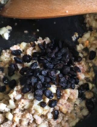 豉香肉末炒四季豆的做法步骤：10