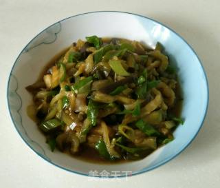 尖椒炒茄子（少油版）的做法步骤：8