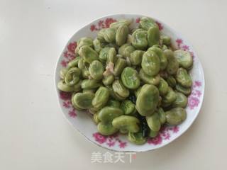 蒜香蚕豆米的做法步骤：8