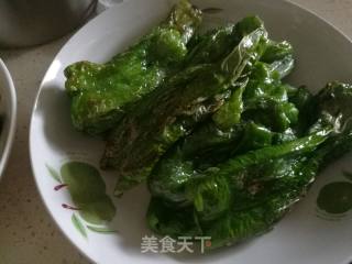 虎皮青椒的做法步骤：4