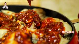 韩式辣白菜炖鸡肉块的做法步骤：14