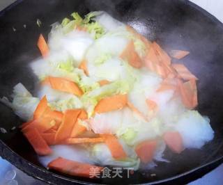 肉参炒白菜的做法步骤：7