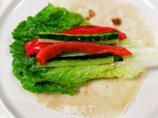川香鳗鱼卷饼的做法步骤：15