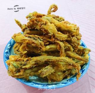 酥炸小鲶鱼的做法步骤：6