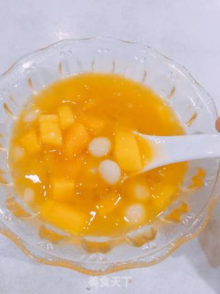 芒果西米丸子捞的做法步骤：5