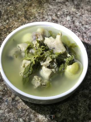 艾草鸡汤的做法步骤：11