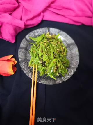 扁豆炒肉丝的做法步骤：8