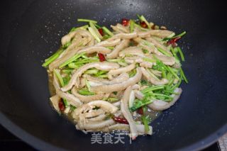 芫爆牛肚的做法步骤：10