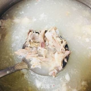 拆骨肉青菜面絮的做法步骤：3