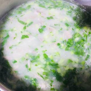 拆骨肉青菜面絮的做法步骤：5