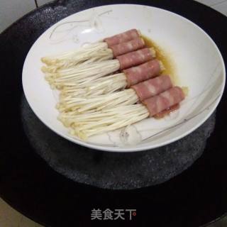 培根卷金针菇的做法步骤：7
