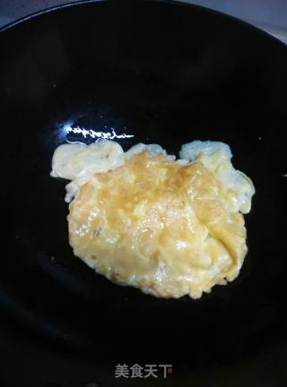 煎蛋盖炒饼的做法步骤：8