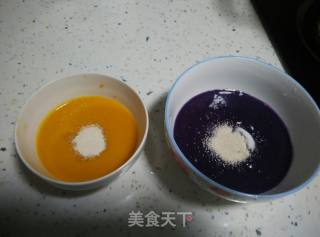 紫薯发糕和南瓜发糕的做法步骤：3