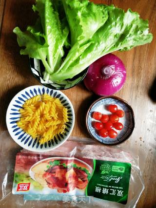 意面沙拉的做法步骤：1