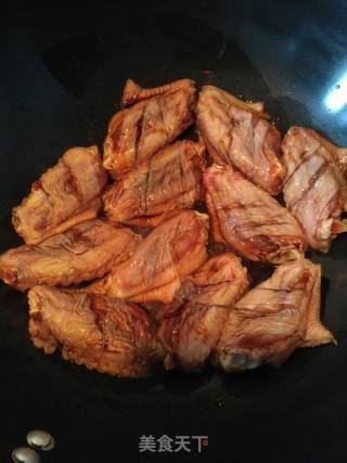 红烧翅中的做法步骤：2