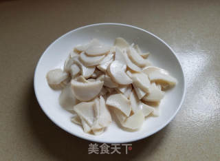 杏鲍菇炒肉的做法步骤：4