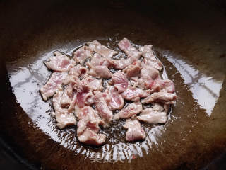 杏鲍菇炒肉的做法步骤：5