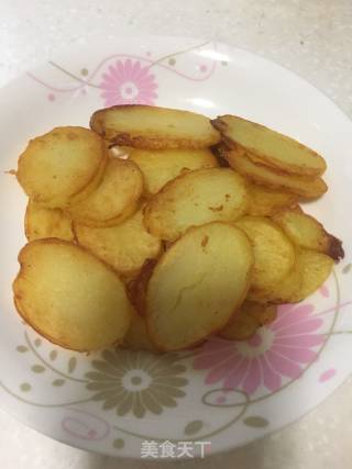 香煎椒盐土豆片的做法步骤：5