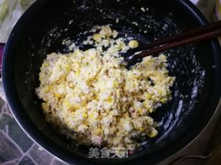 玉米饼的做法步骤：7