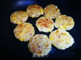 玉米饼的做法步骤：10