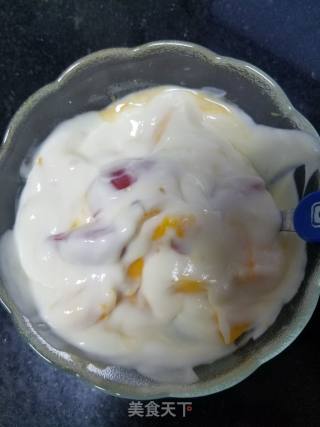 “夏日饮品”酸奶水果烙的做法步骤：3