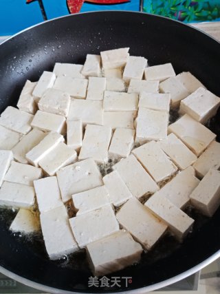 酸酸甜甜的茄汁豆腐的做法步骤：3