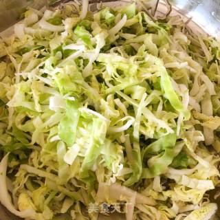 圆白菜泡菜（冷面伴侣）的做法步骤：2