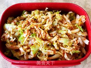 圆白菜泡菜（冷面伴侣）的做法步骤：7