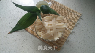 自制全手工拌凉皮的做法步骤：9