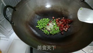 長豆义燒蛋炒飯的做法步骤：2
